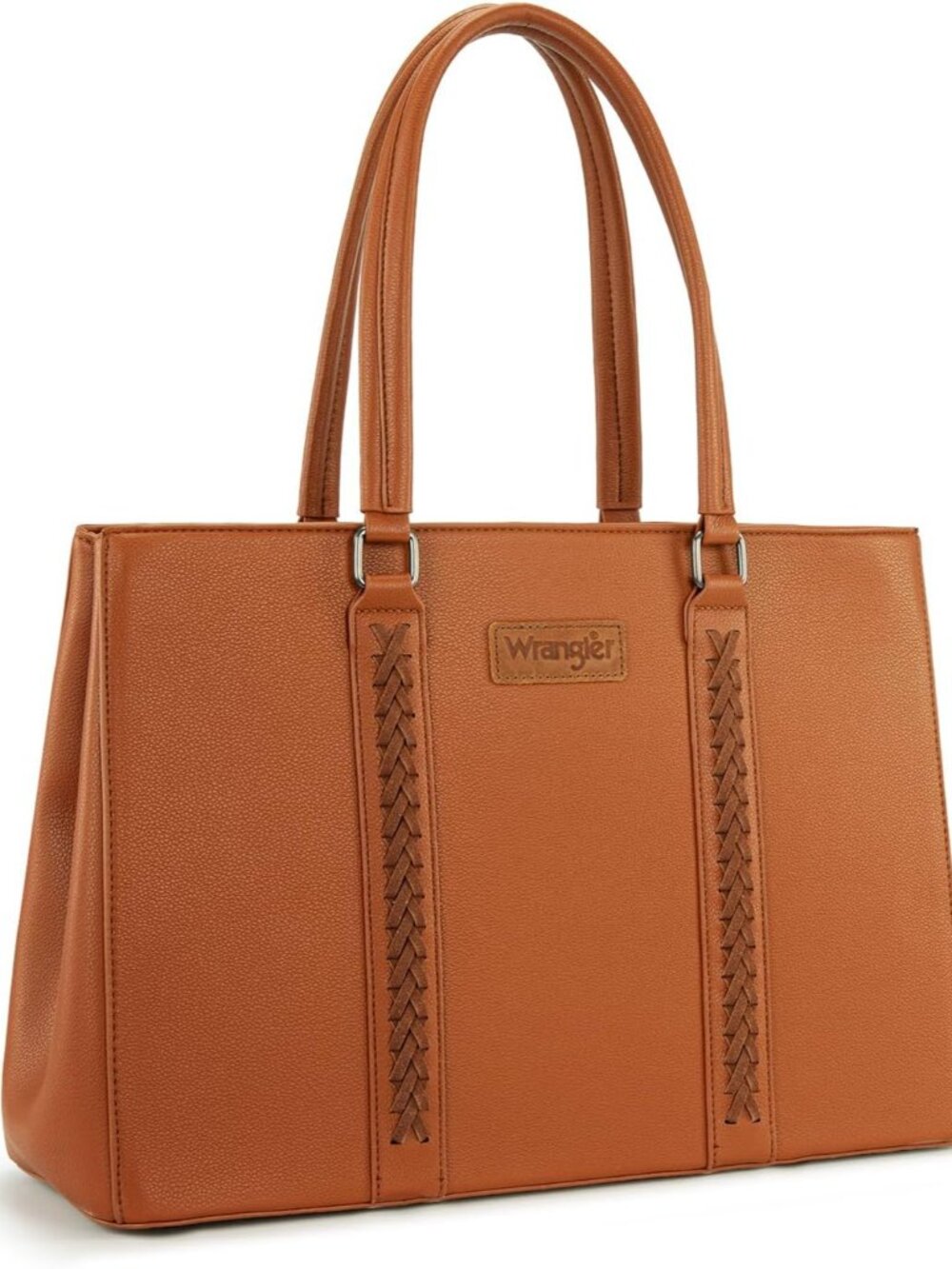 Wrangler Laptop Tote Bag for Women 15.6 Inch Computer Bag for Work Large Double